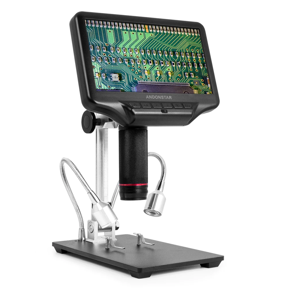 Andonstar Digital Microscope For Mobile Phone Repair 270X With 4MP UHD 7 Inch LCD Screen Adjustable LCD Screen USB Video
Andonstar Digital Microscope For Mobile Phone Repair 270X With 4MP UHD 7 Inch LCD Screen Adjustable LCD Screen USB Video