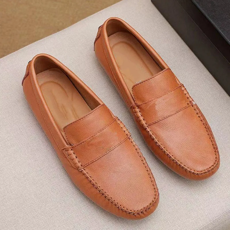 Туфли мужские из натуральной кожи, дышащие, удобные, дизайнерские, летняя обувь на плоской подошве, Роскошные бренды
Туфли мужские из натуральной кожи, дышащие, удобные, дизайнерские, летняя обувь на плоской подошве, Роскошные бренды