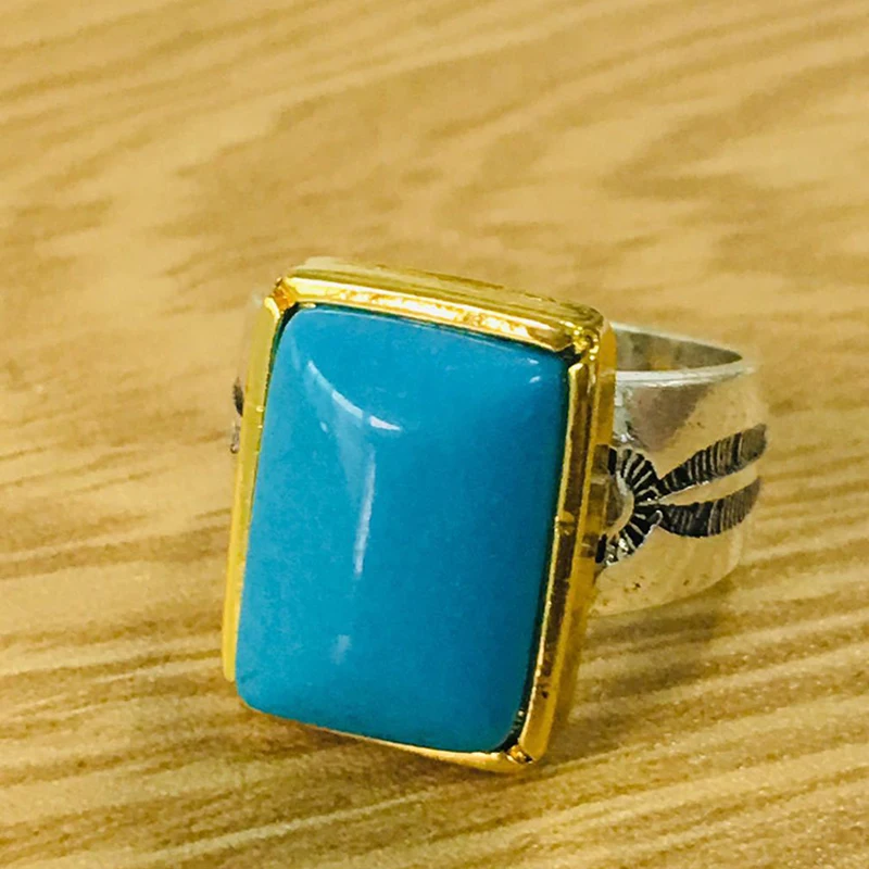 Mifeiya Hot Sale Blue Zircon Crystal Natural Stone Two-tone Vintage Rings for Women Bridal Wedding Engagement Ring
Mifeiya Hot Sale Blue Zircon Crystal Natural Stone Two-tone Vintage Rings for Women Bridal Wedding Engagement Ring