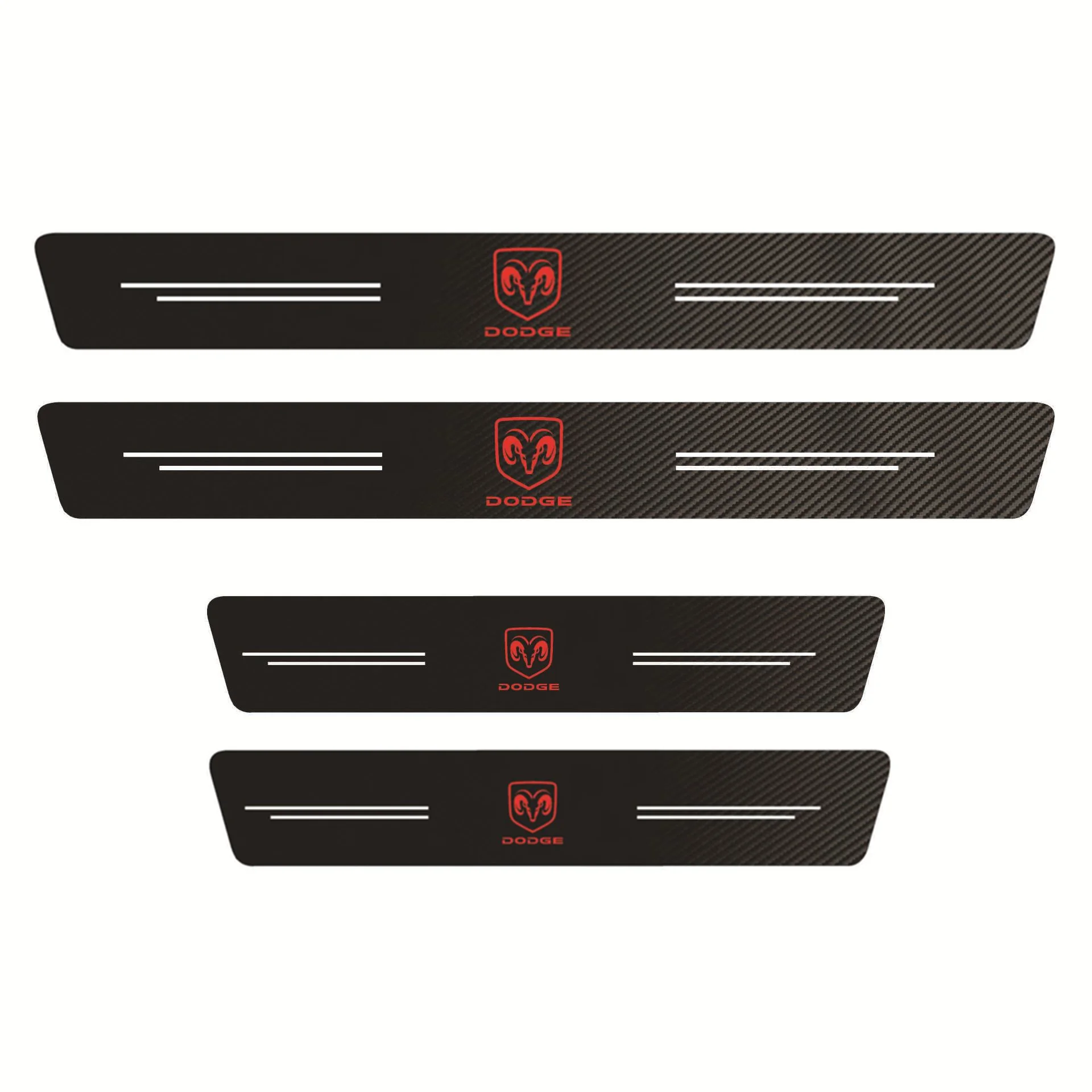 4pcs Car Door Sill Leather Decals Fiber Sill Plate For Dodge Challenger Avenger SXT Caliber Nitro RAM 1500 Car Accessories
4pcs Car Door Sill Leather Decals Fiber Sill Plate For Dodge Challenger Avenger SXT Caliber Nitro RAM 1500 Car Accessories