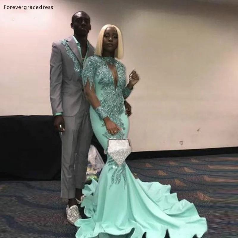 African Girls Long Sleeves Prom Dresses Mermaid Satin Appliques Party Gowns Women Wear Custom Made Plus Size Available
African Girls Long Sleeves Prom Dresses Mermaid Satin Appliques Party Gowns Women Wear Custom Made Plus Size Available