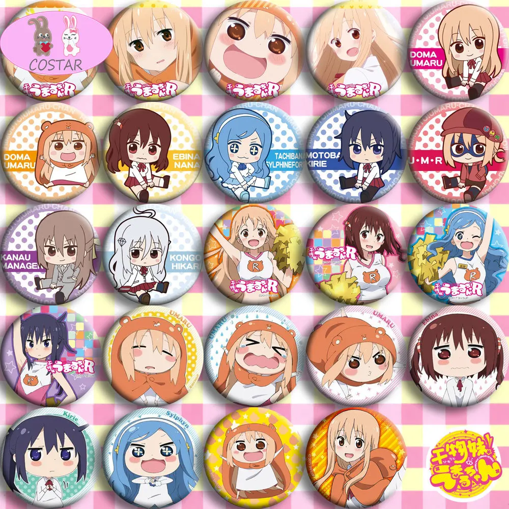 COSTAR 58MM Himouto! Umaru-chan Cosplay Badge Doma Umaru Cartoon Brooch Pins Collection bags Badges for Backpacks Button Clothes
COSTAR 58MM Himouto! Umaru-chan Cosplay Badge Doma Umaru Cartoon Brooch Pins Collection bags Badges for Backpacks Button Clothes