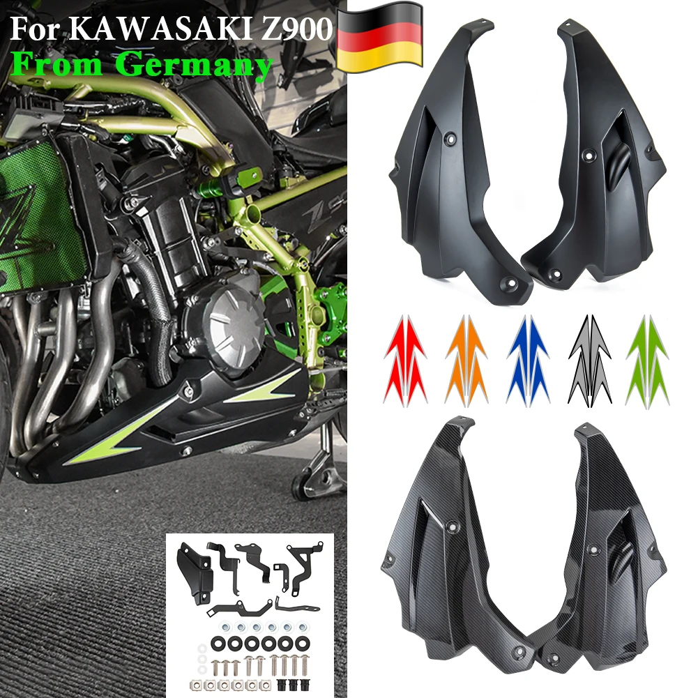 Мотоциклетный спойлер Bellypan, обтекатель, нижняя панель корпуса для Kawasaki Z900, 2017, 2018, 2019, углерод
Мотоциклетный спойлер Bellypan, обтекатель, нижняя панель корпуса для Kawasaki Z900, 2017, 2018, 2019, углерод