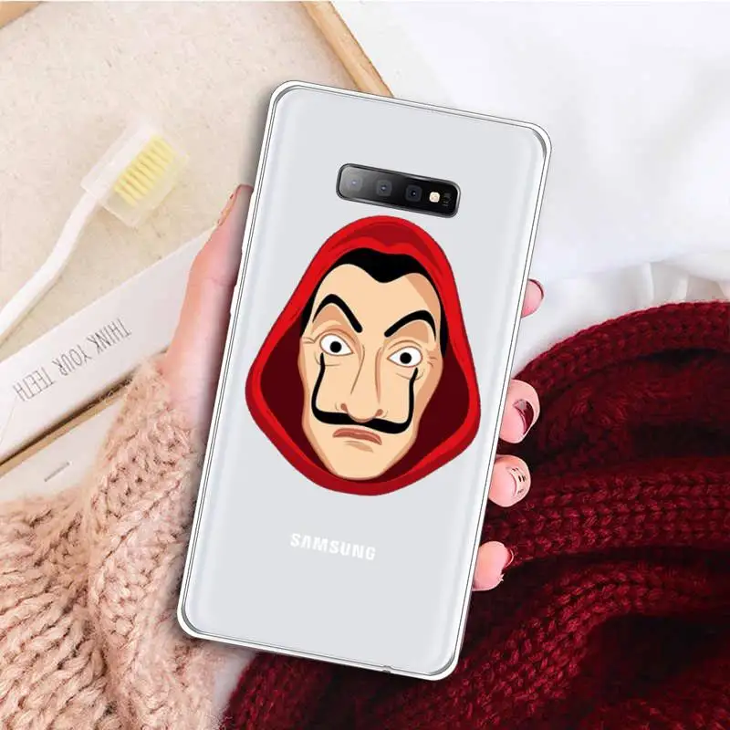 Spain TV Paper Home Phone Case Clear Transparent for samsung A 21s 50 71 S 8 9 20 note 10 20 plus ultra
Spain TV Paper Home Phone Case Clear Transparent for samsung A 21s 50 71 S 8 9 20 note 10 20 plus ultra