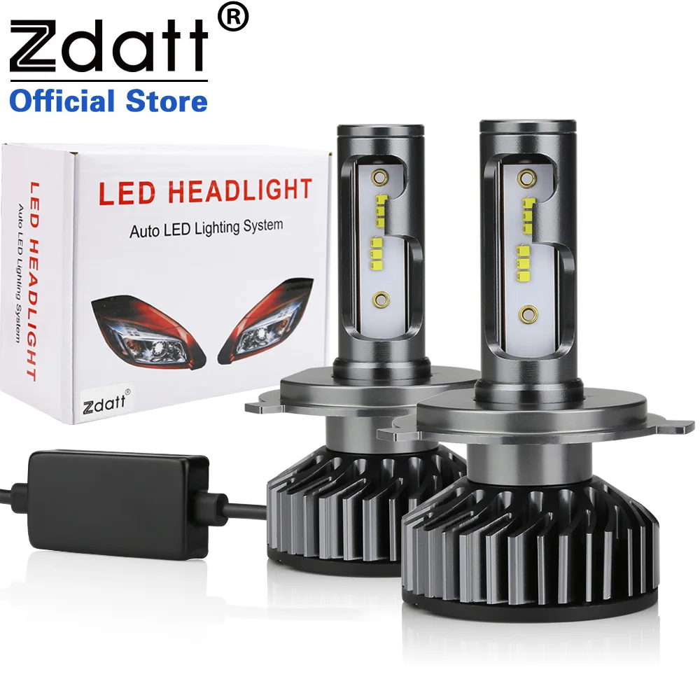 Zdatt h7 Led H1 HB3 HB4 H8 H11 H4 LED Car Headlight Bulb Canbus 16000LM 6000K 80W 12V CSP Chip Turbo Fan Auto Lights 2PCS
Zdatt h7 Led H1 HB3 HB4 H8 H11 H4 LED Car Headlight Bulb Canbus 16000LM 6000K 80W 12V CSP Chip Turbo Fan Auto Lights 2PCS