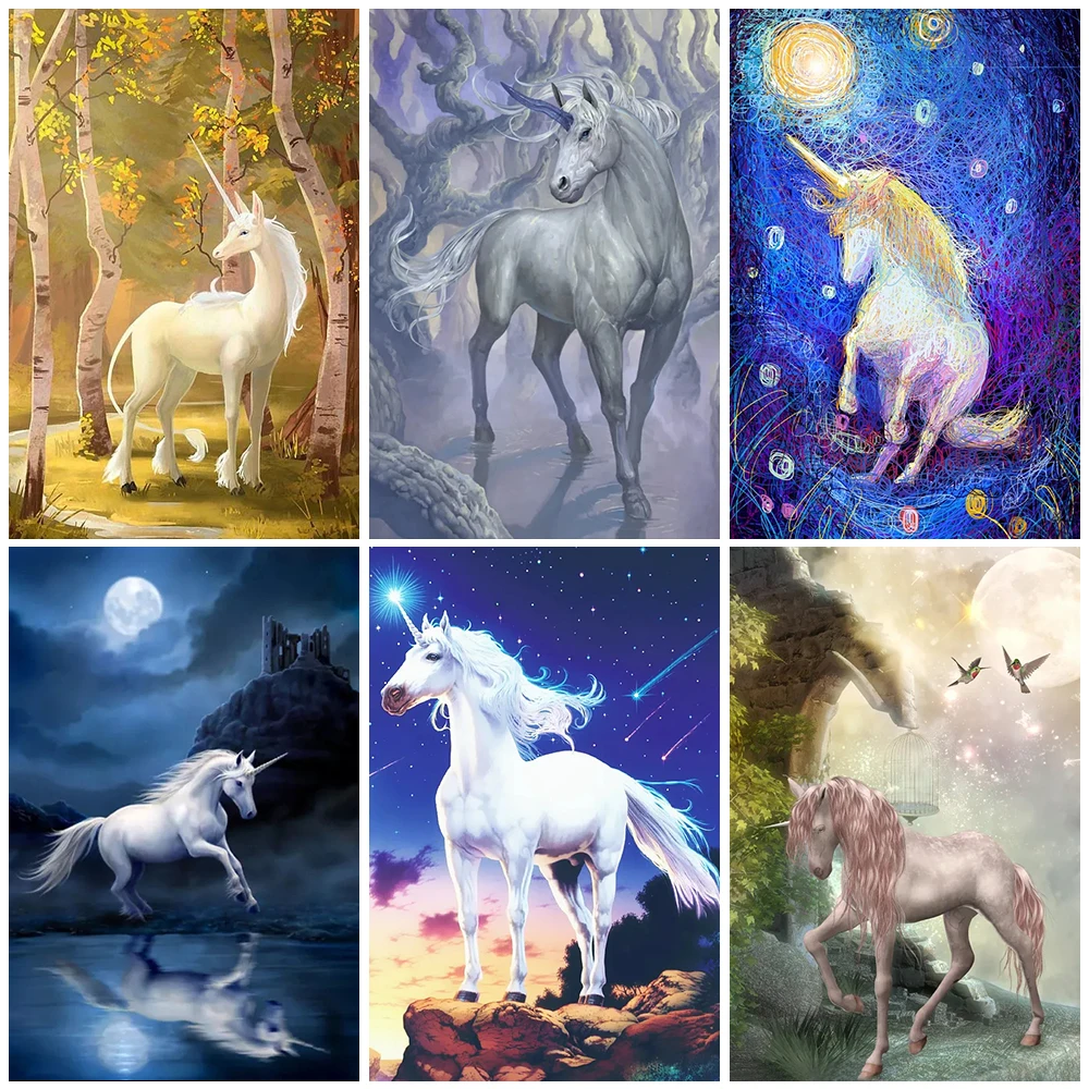 5D DIY Diamond Painting Full Square Round Drill Fairy Tale World Unicorn Home Decor Crafts Hang Picture
5D DIY Diamond Painting Full Square Round Drill Fairy Tale World Unicorn Home Decor Crafts Hang Picture