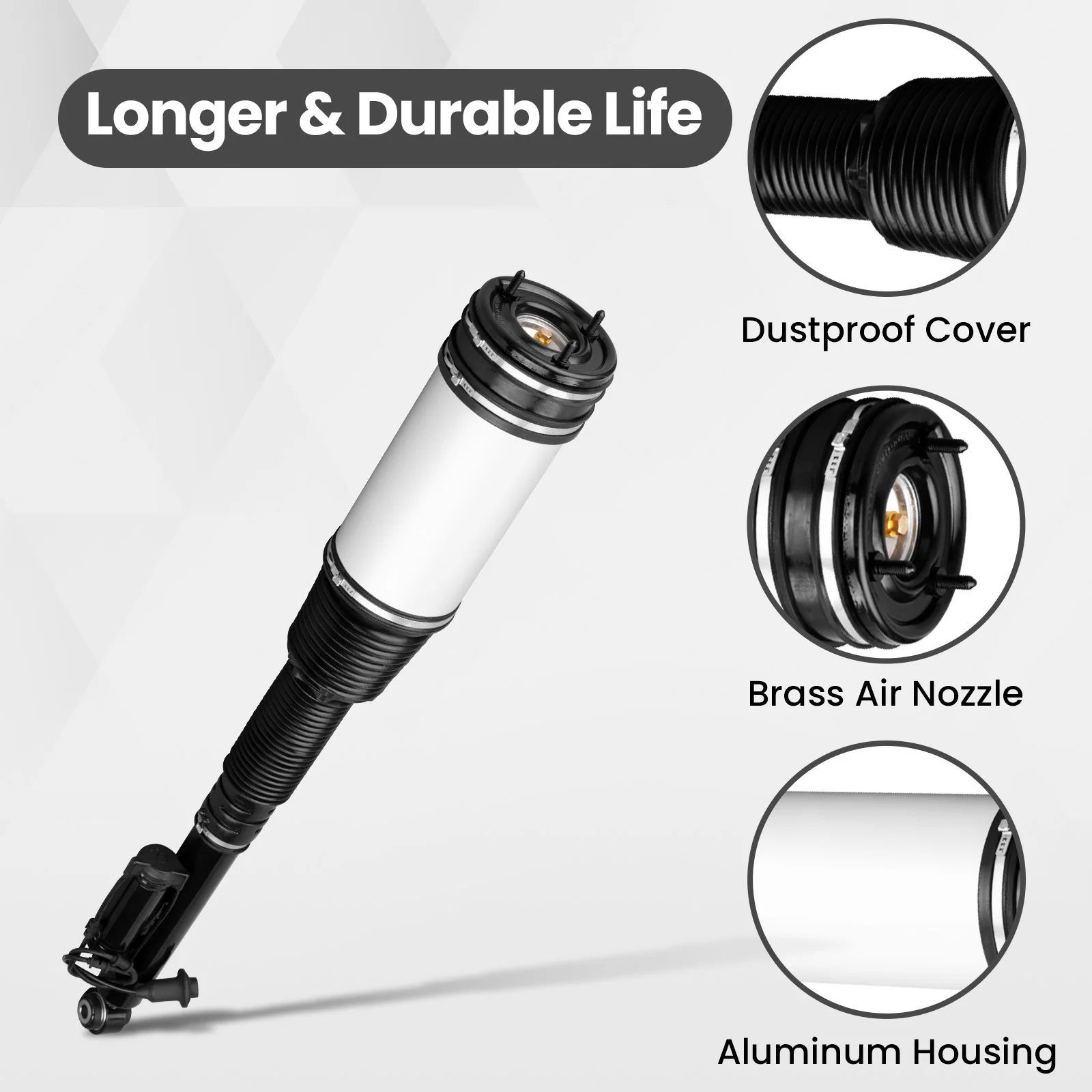 2203202338 2203205013 Car Rear Air Suspension For Mercedes Benz S350 With Airmatic
2203202338 2203205013 Car Rear Air Suspension For Mercedes Benz S350 With Airmatic