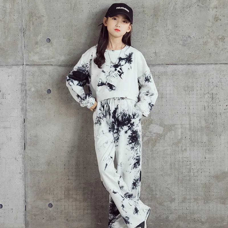 2021 Teen Girls Sports Set Autumn Short Sweatshirt Wide-Leg Pants 2 Pcs Suits Boutique Kids Clothing Set 8 10 12 14 16 Years
2021 Teen Girls Sports Set Autumn Short Sweatshirt Wide-Leg Pants 2 Pcs Suits Boutique Kids Clothing Set 8 10 12 14 16 Years