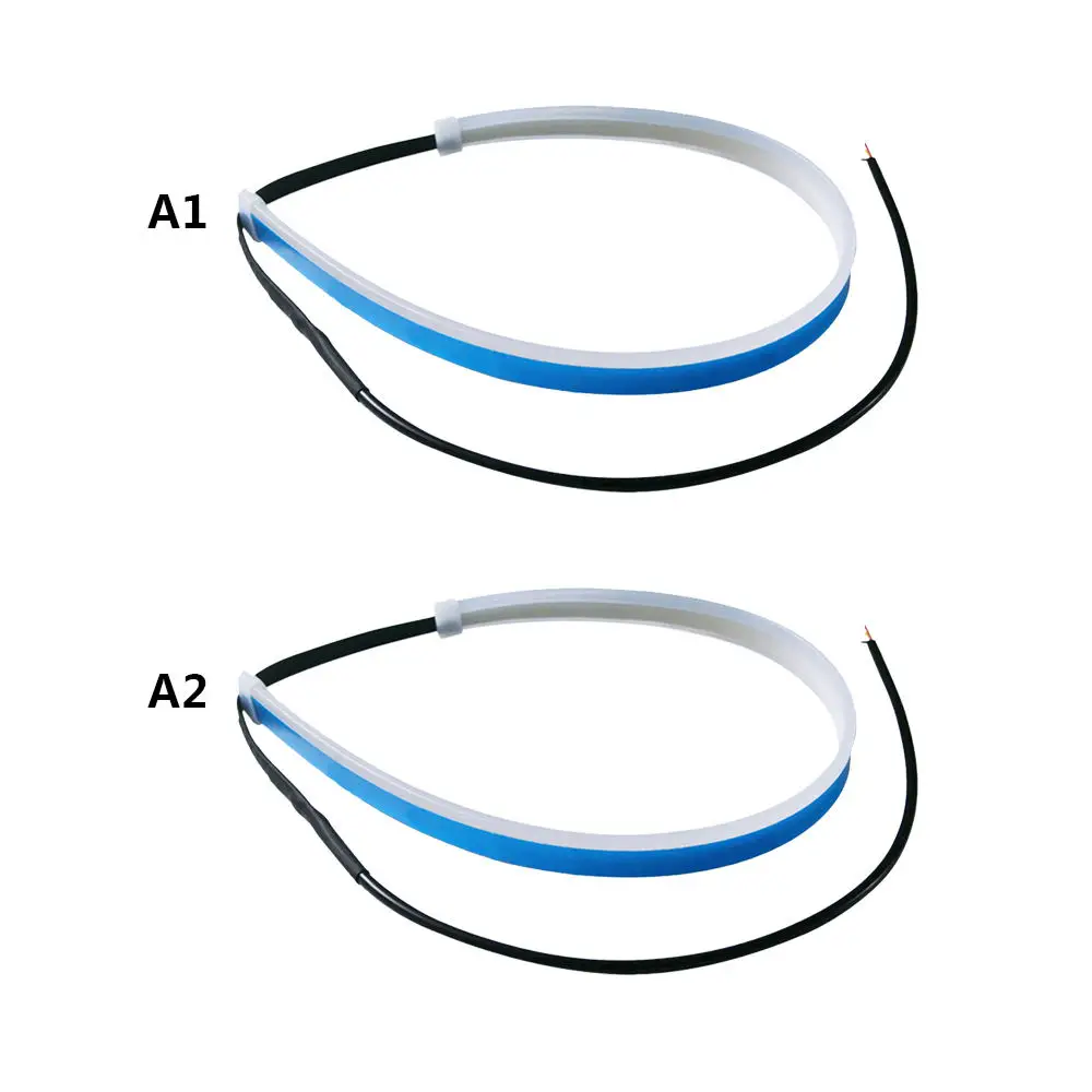 Ultrafine DRL 30/45cm Daytime Running Light Flexible Soft Tube Guide Car LED Strip White Red Turn signal Yellow Waterproof
Ultrafine DRL 30/45cm Daytime Running Light Flexible Soft Tube Guide Car LED Strip White Red Turn signal Yellow Waterproof