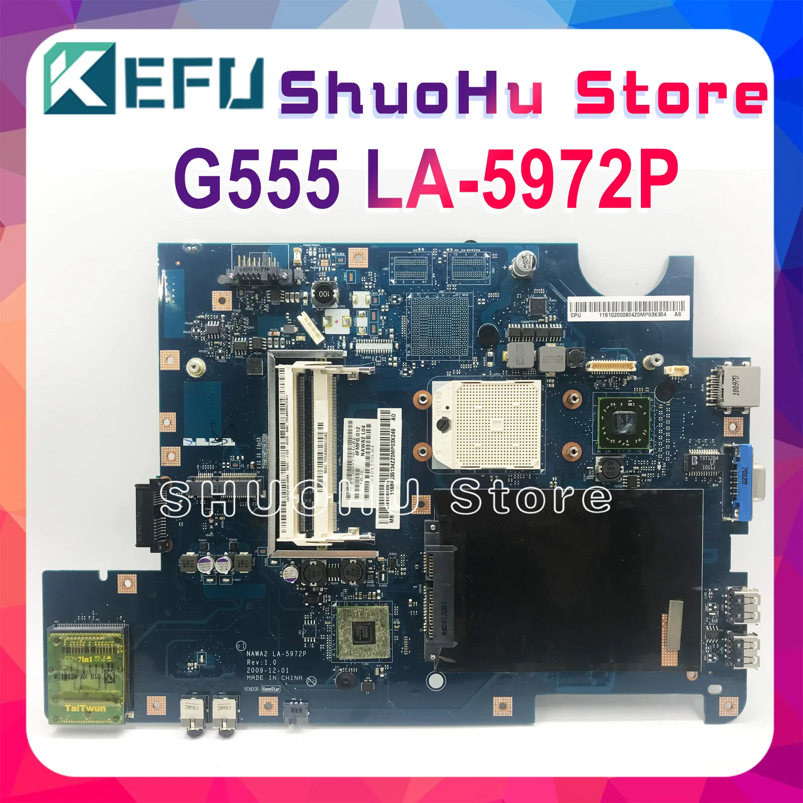 Материнская плата для ноутбука lenovo G555 G555, оригинальная материнская плата KEFU наподобие a2, системная плата DDR2, протестированная оригинальная ...
Материнская плата для ноутбука lenovo G555 G555, оригинальная материнская плата KEFU наподобие a2, системная плата DDR2, протестированная оригинальная ...
