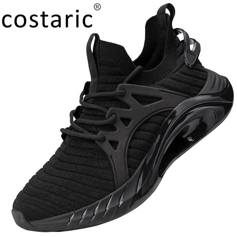 COSTARIC Black Sneakers Men & Women Lace-up Sports Shoes Breathable Running Shoes Unisex Casual Walking Free Run Sneakers
COSTARIC Black Sneakers Men & Women Lace-up Sports Shoes Breathable Running Shoes Unisex Casual Walking Free Run Sneakers