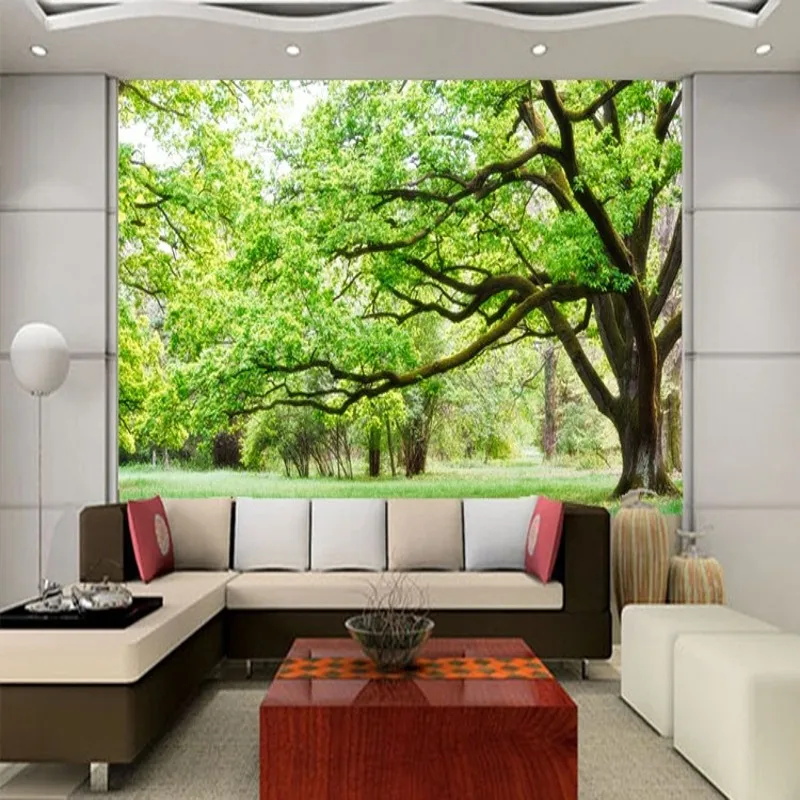 Drop Shipping Photo Wallpaper Custom TV Background Wall Green Natural Forest Wallpaper Bedroom Corridor Restaurant Mural
Drop Shipping Photo Wallpaper Custom TV Background Wall Green Natural Forest Wallpaper Bedroom Corridor Restaurant Mural