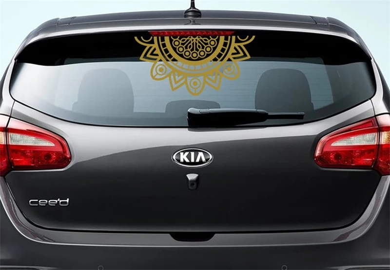 Vinyl Half Mandala Car Window Decals Boho Decor Mandala Decal Rear Window Removable Decal Gold Mandala waterproof Sticker HQ266
Vinyl Half Mandala Car Window Decals Boho Decor Mandala Decal Rear Window Removable Decal Gold Mandala waterproof Sticker HQ266