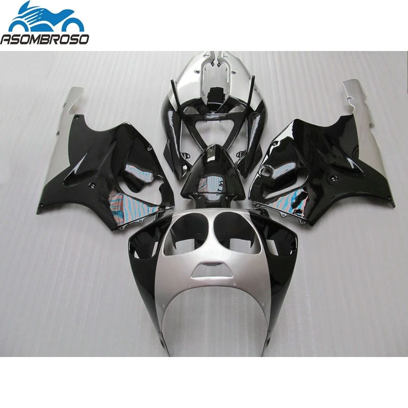 High Quality Bodyworks for Kawasaki Ninja ZX7R fairing kit 1996-2003 silver black fairing set zx7r 96 97 98 99 00 01 02 03 JP42
High Quality Bodyworks for Kawasaki Ninja ZX7R fairing kit 1996-2003 silver black fairing set zx7r 96 97 98 99 00 01 02 03 JP42