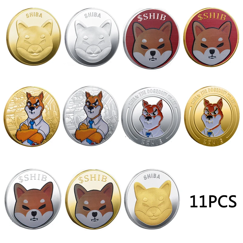 11PCS SET Shiba Inu Coin (SHIB) Creative Souvenir Bitcoin Collectible Gift Art Collection Physical Commemorative Replica Coins
11PCS SET Shiba Inu Coin (SHIB) Creative Souvenir Bitcoin Collectible Gift Art Collection Physical Commemorative Replica Coins