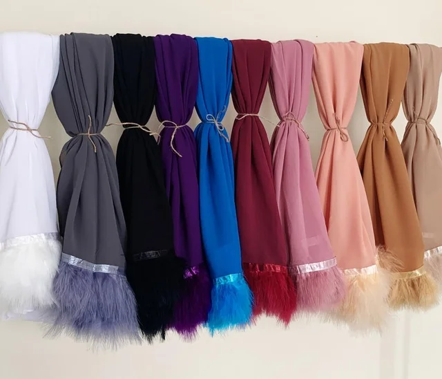 Plain Chiffon Hijab Women Handmade Feather Designer Islamic / Muslim Hijabs Shawl Headwear Wrap Head Foulard Scarf
Plain Chiffon Hijab Women Handmade Feather Designer Islamic / Muslim Hijabs Shawl Headwear Wrap Head Foulard Scarf
