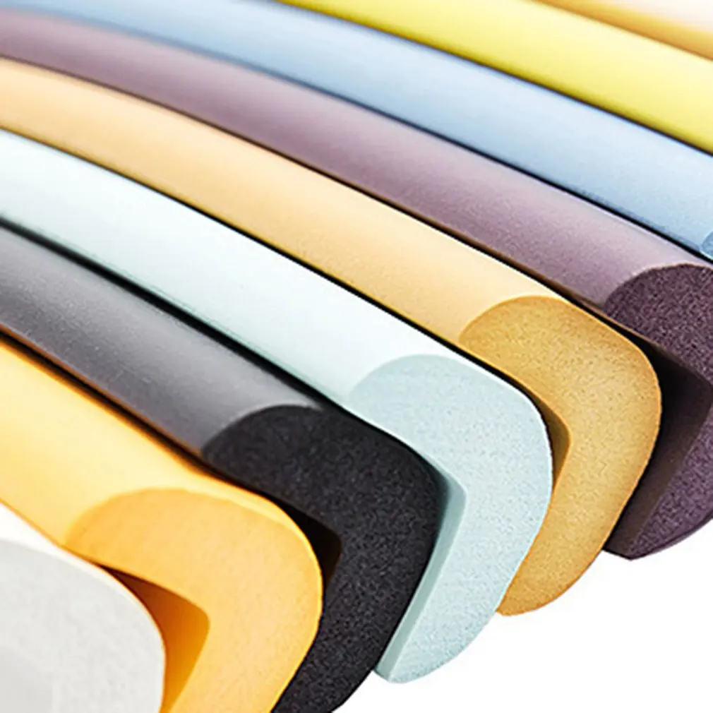 Hot 2M Baby Safety Table Desk Edge Guard Strip Corner Protector for Furniture Cushion Rubber Foam Bumper with Double-sided Tape
Hot 2M Baby Safety Table Desk Edge Guard Strip Corner Protector for Furniture Cushion Rubber Foam Bumper with Double-sided Tape