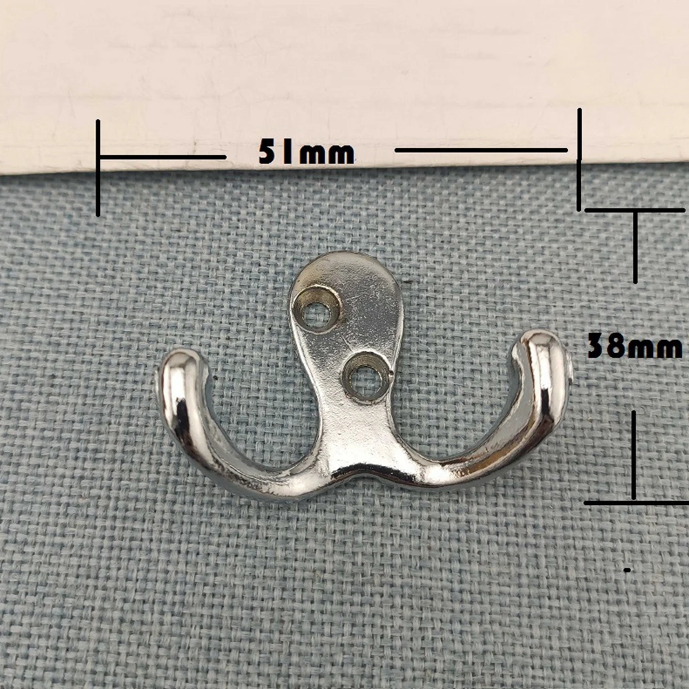 6Pcs/set Wall Coat Hooks Double Prong Robe Hook Rustic Hooks Retro Cloth Hanger Coat Hanger Wall Mounted Hook With Screws
6Pcs/set Wall Coat Hooks Double Prong Robe Hook Rustic Hooks Retro Cloth Hanger Coat Hanger Wall Mounted Hook With Screws