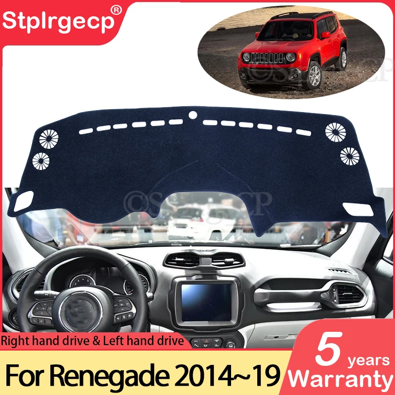 for Jeep Renegade 2014~2019 BU Anti-Slip Mat Dashboard Cover Pad Sunshade Dashmat Car Accessories Trailhawk 2015 2016 2017 2018 
for Jeep Renegade 2014~2019 BU Anti-Slip Mat Dashboard Cover Pad Sunshade Dashmat Car Accessories Trailhawk 2015 2016 2017 2018