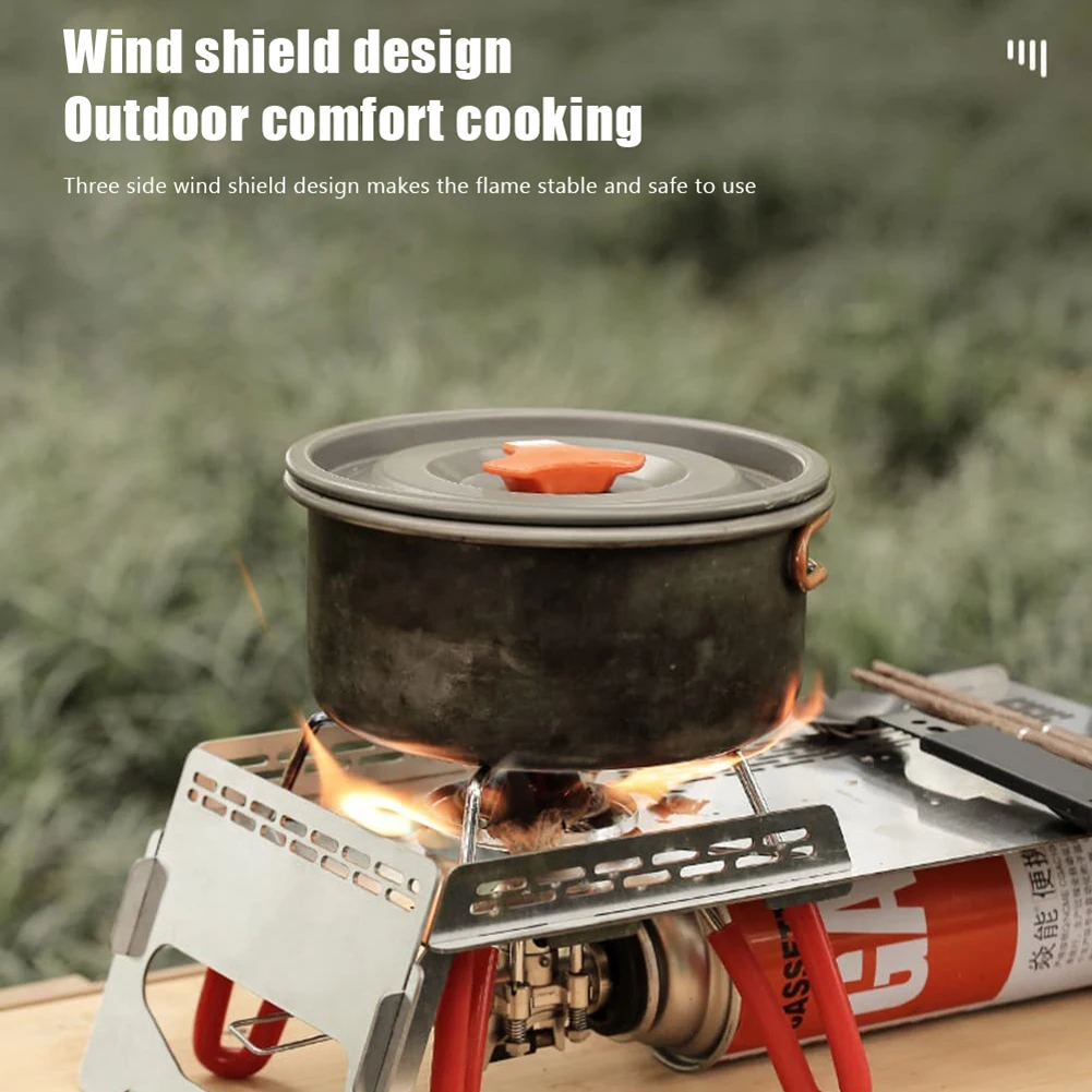 Stainless Steel Folding Camping Stove Table Mini Portable Outdoor Hiking Heat Insulation Folding Gas Stove Stand Outdoor kitchen
Stainless Steel Folding Camping Stove Table Mini Portable Outdoor Hiking Heat Insulation Folding Gas Stove Stand Outdoor kitchen