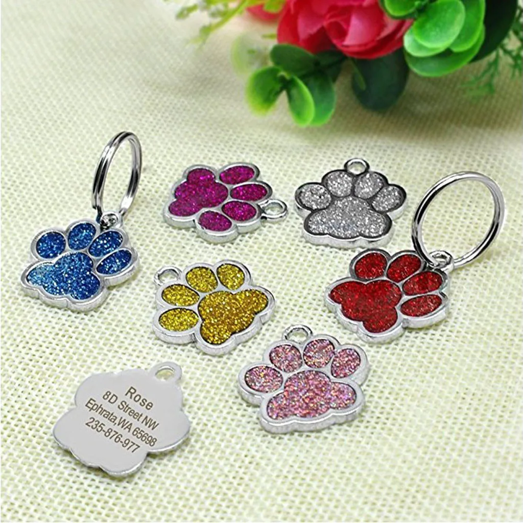 Cute Mini Shine Paw Dog Cat Id Name Tags Pet Jewelry Necklace Pet Supplies Accessories Diameter 27mm Not Lettering Harnesses
Cute Mini Shine Paw Dog Cat Id Name Tags Pet Jewelry Necklace Pet Supplies Accessories Diameter 27mm Not Lettering Harnesses