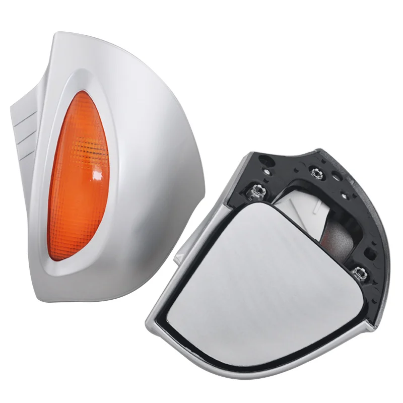 Silver Motorcycle Rear View Mirrors ABS Shell Amber Turn signal lens Side Mirrors Fit For BMW R1100 RT R1100 RTP R1150 RT
Silver Motorcycle Rear View Mirrors ABS Shell Amber Turn signal lens Side Mirrors Fit For BMW R1100 RT R1100 RTP R1150 RT