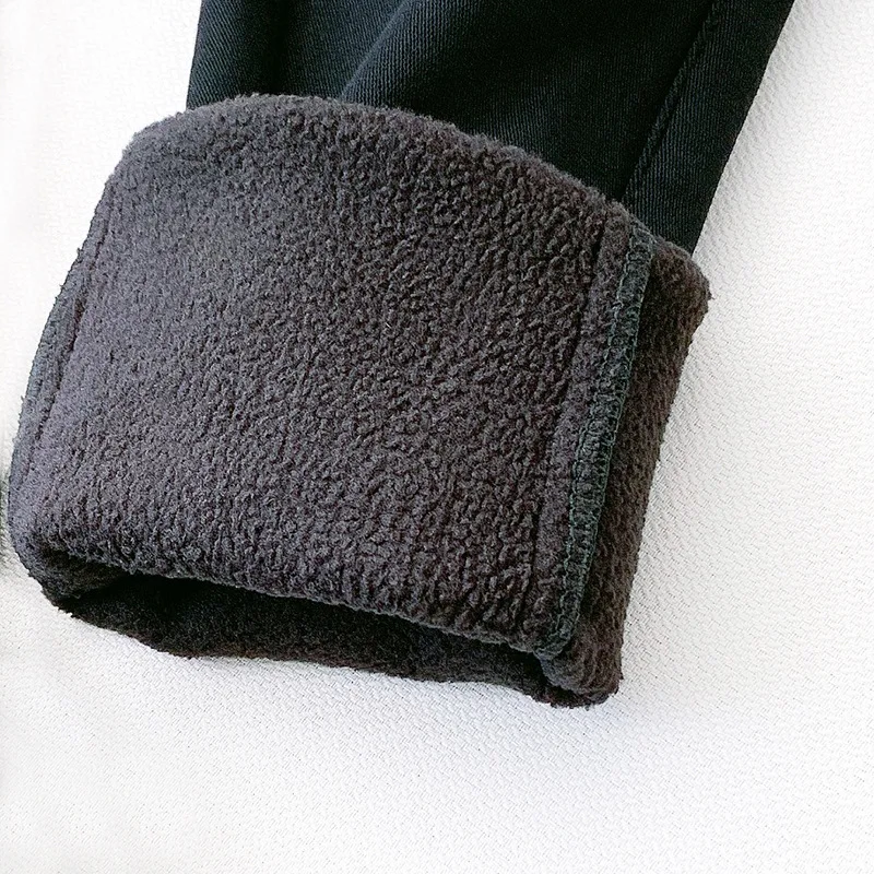 Thick black warm pencil pants leggings women winter fleece high-waist all-match stretch cropped pants
Thick black warm pencil pants leggings women winter fleece high-waist all-match stretch cropped pants