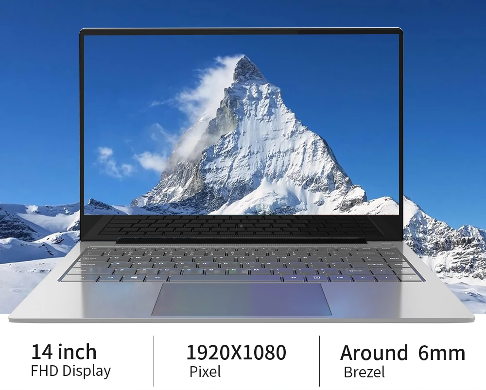 Jumper EZbook X4 Pro Laptop Dual Band Wifi Win 10 Ultraslim 14" FHD Display Intel Core i3-5005U 8GB 256GB SSD Notebook | Компьютеры и