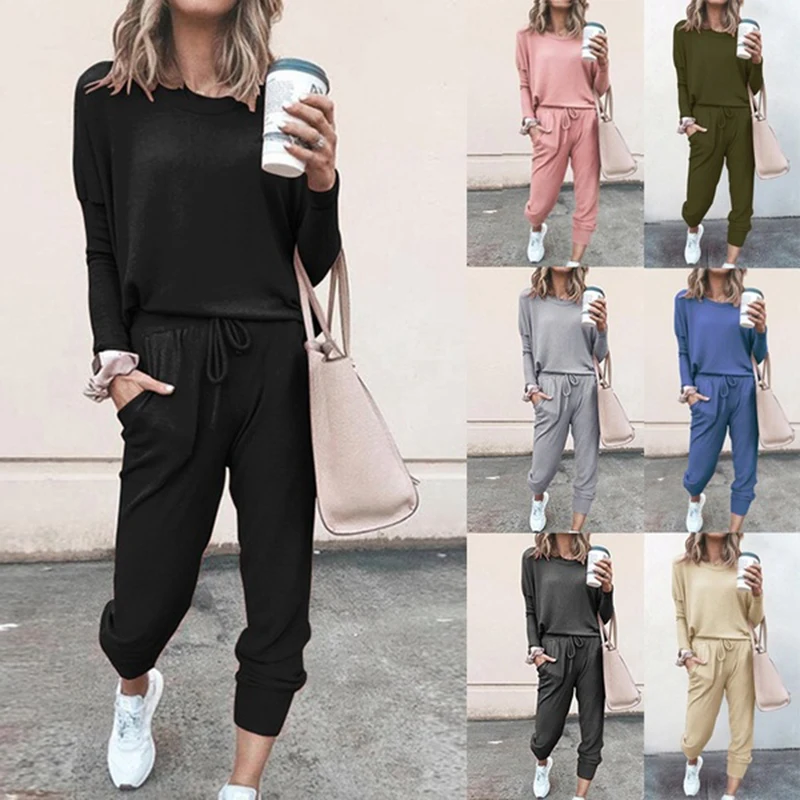Winter two piece set women Casual Tracksuit Woman Long Sleeve pullover Hoodies Sweatshirt Pants Jogger Sport Suits Sportswear
Winter two piece set women Casual Tracksuit Woman Long Sleeve pullover Hoodies Sweatshirt Pants Jogger Sport Suits Sportswear
