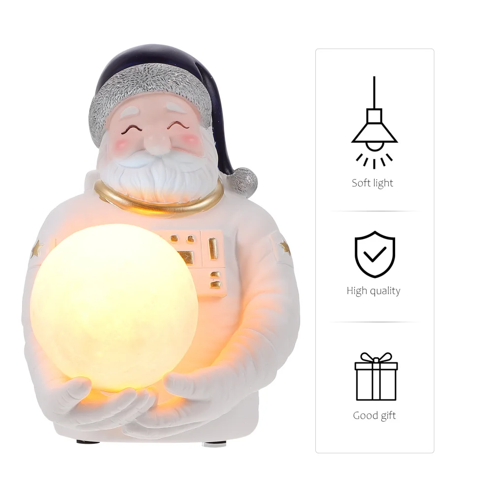 1Pc Natural Resin Christmas Night Light Practical Portable Home Adornment
1Pc Natural Resin Christmas Night Light Practical Portable Home Adornment