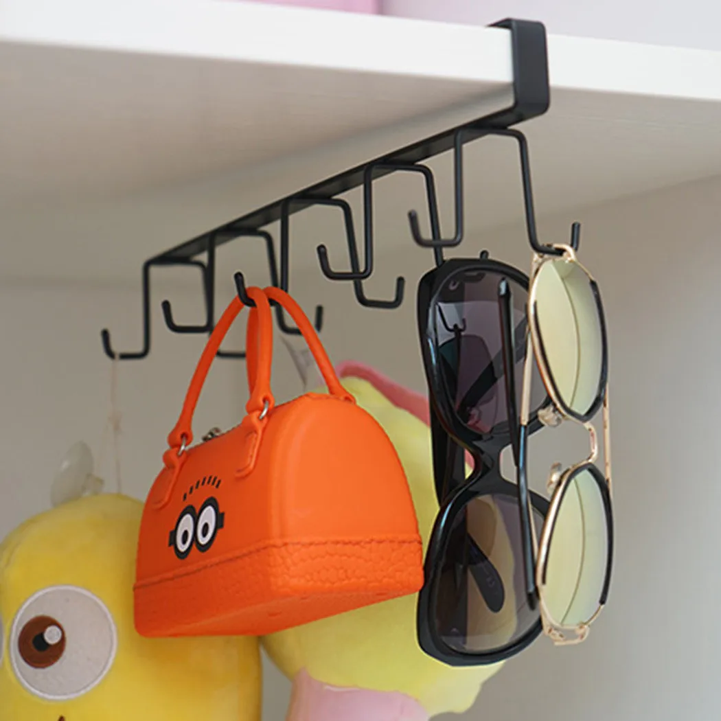 1Pc Kitchen Under Shelf Metal Double Row Hanging Hook Nail Free Tools Mug Rack Holder Kitchen Storage Accessories Wholesales
1Pc Kitchen Under Shelf Metal Double Row Hanging Hook Nail Free Tools Mug Rack Holder Kitchen Storage Accessories Wholesales