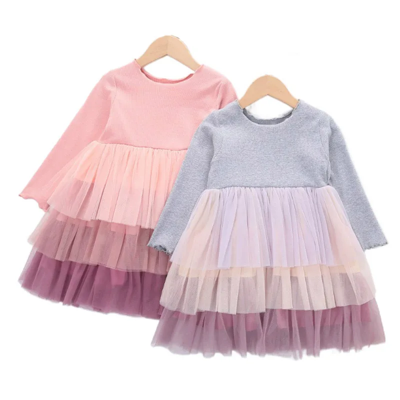 Spring New Baby Girls Dresses Princess Mesh Kids Costumes Three-layer Gradient Color Children Cake Dress Birthday Party Vestidos
Spring New Baby Girls Dresses Princess Mesh Kids Costumes Three-layer Gradient Color Children Cake Dress Birthday Party Vestidos