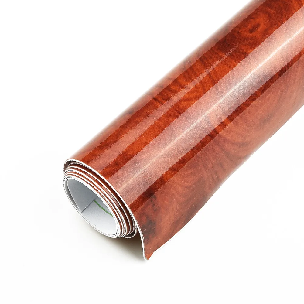 DIY Car Sticker Film Maroon 30*100cm Accessory Wrap Roll High glossy Wood Grain Vinyl Decal Internal Practical New
DIY Car Sticker Film Maroon 30*100cm Accessory Wrap Roll High glossy Wood Grain Vinyl Decal Internal Practical New