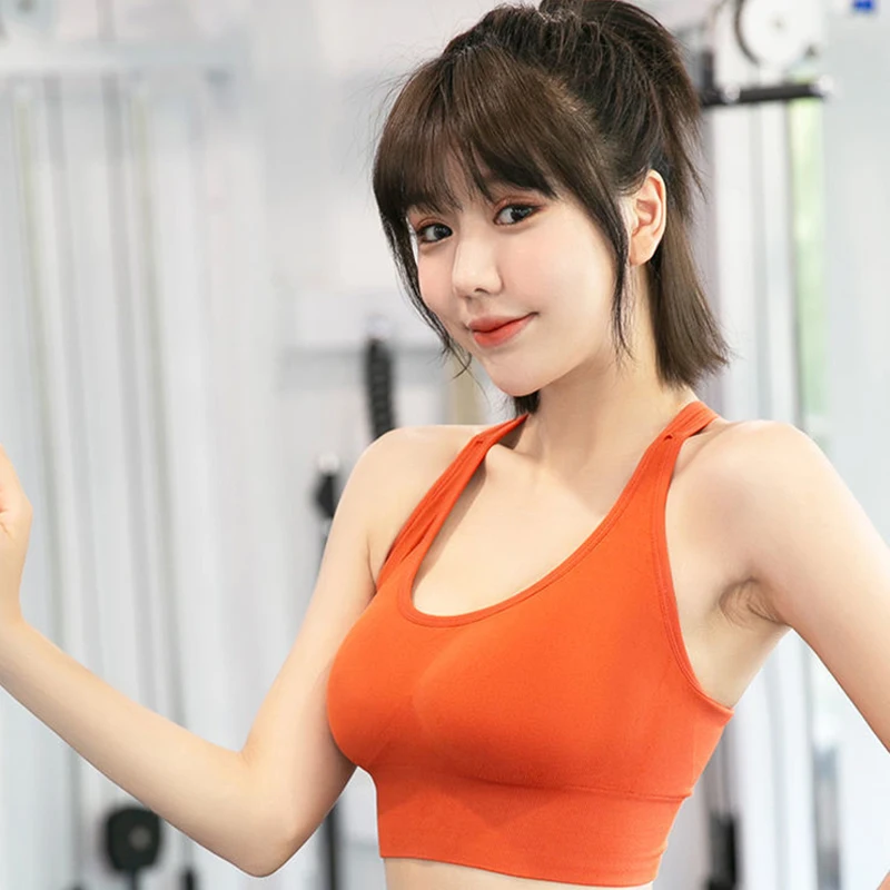 Women's Medium Support Cross Back Wirefree Removable Cups Sport Bra Tops Freedom Seamless Yoga Running Sports Bras
Women's Medium Support Cross Back Wirefree Removable Cups Sport Bra Tops Freedom Seamless Yoga Running Sports Bras