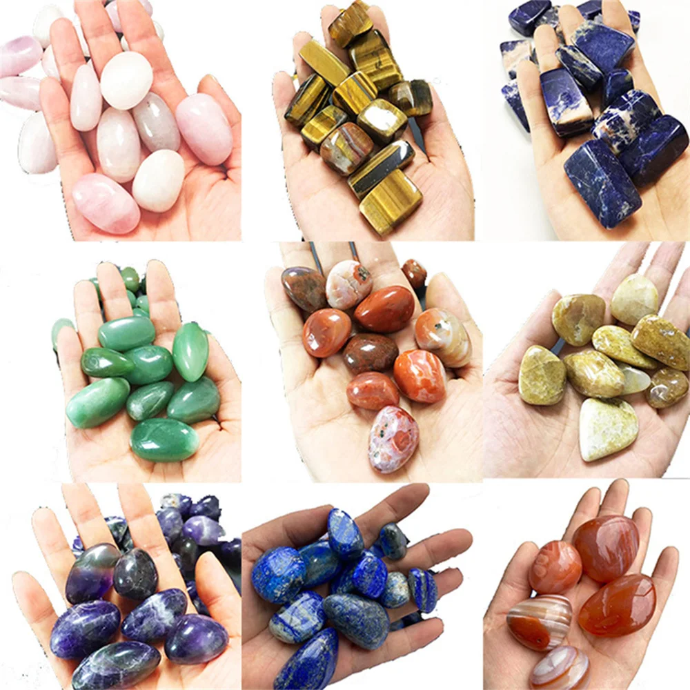 100g Natural Healing Crystals Reiki Polished Tumble Stones Chakra Gemstones Mineral 30-50mm
100g Natural Healing Crystals Reiki Polished Tumble Stones Chakra Gemstones Mineral 30-50mm