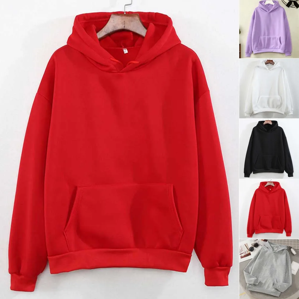 Spring Autumn Women's Girls Hoodies Casual Harajuku Loose Hoodies Sweatshirts Men's Top Solid Color Hoodies Sweatshirt Male 2021
Spring Autumn Women's Girls Hoodies Casual Harajuku Loose Hoodies Sweatshirts Men's Top Solid Color Hoodies Sweatshirt Male 2021