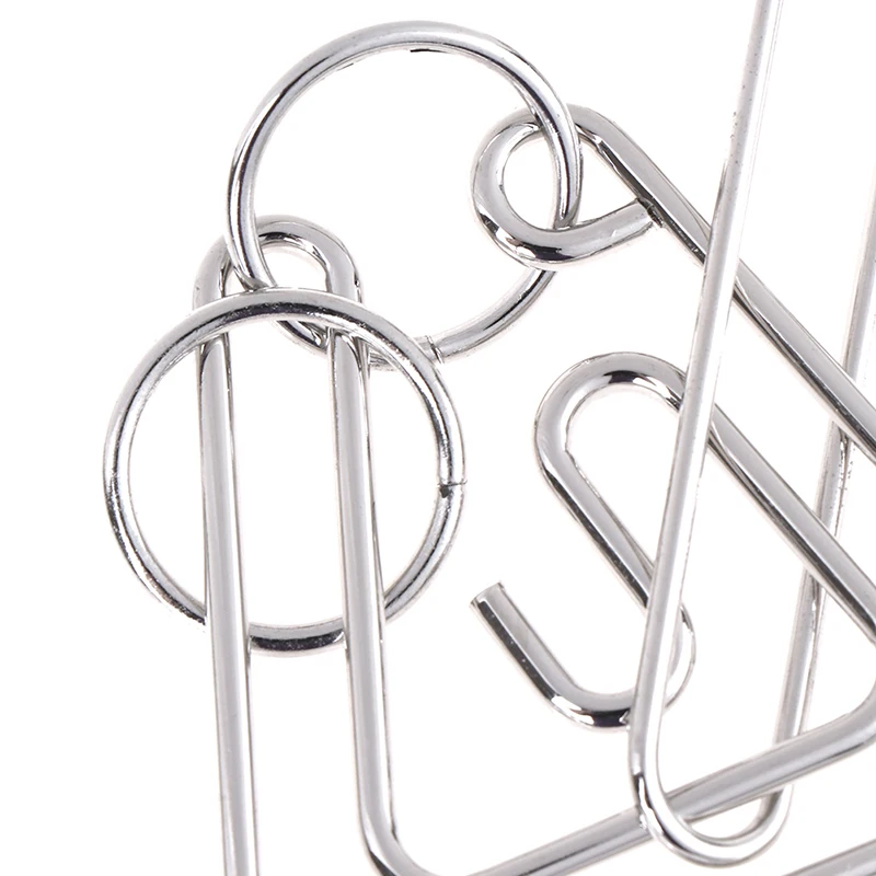 Classic Challenging Metal Wire Puzzle Brain Teaser Game for Adults Kids Toys
Classic Challenging Metal Wire Puzzle Brain Teaser Game for Adults Kids Toys