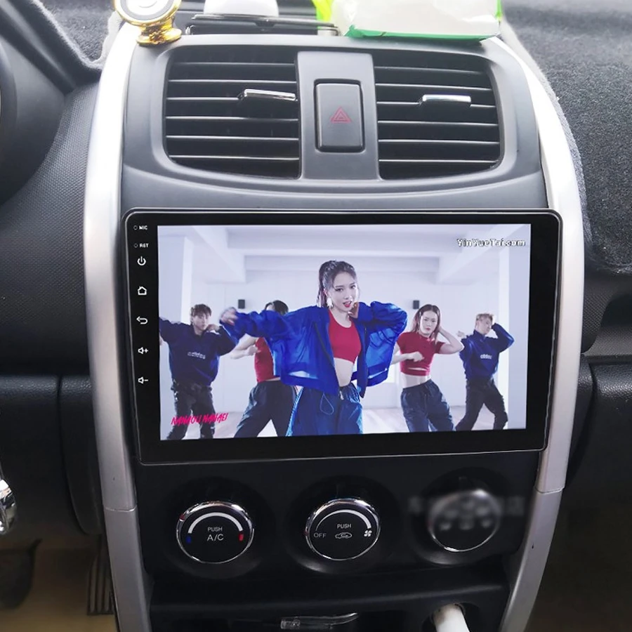 Автомобильный мультимедийный GPS навигатор стерео система на Android 10 с 9 "экраном