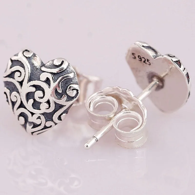 Original 925 Sterling Silver Pan Earring Elegant Temperament Noble Heart Earrings For Women Wedding Gift Fashion Jewelry
Original 925 Sterling Silver Pan Earring Elegant Temperament Noble Heart Earrings For Women Wedding Gift Fashion Jewelry