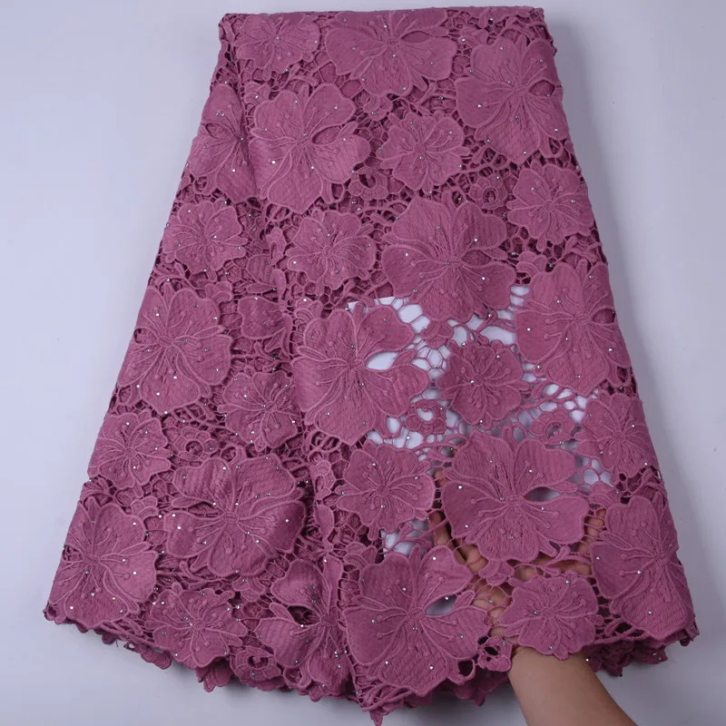 African Guipure Lace Fabrics 2019 High Quality Lace Nigerian French Tulle Lace Fabric For Dress French Cord Lace Fabric 1707
African Guipure Lace Fabrics 2019 High Quality Lace Nigerian French Tulle Lace Fabric For Dress French Cord Lace Fabric 1707