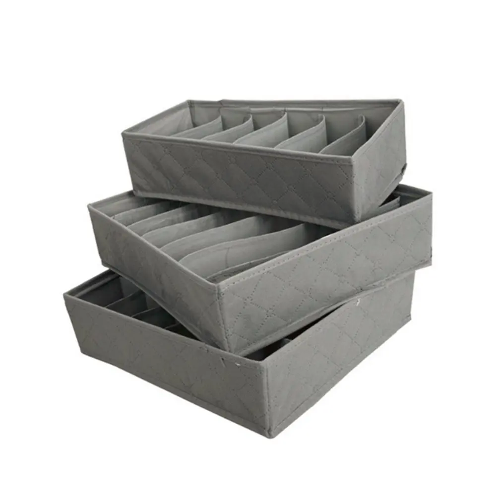 3pcs/set Multifunctional Clothes Socks Bra Ties Underwear Storage Boxes Organizer Container Home Outdoor Tiny Things Storage Box
3pcs/set Multifunctional Clothes Socks Bra Ties Underwear Storage Boxes Organizer Container Home Outdoor Tiny Things Storage Box
