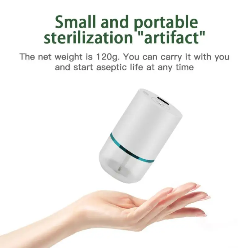 New Intelligent Spray Sterilizer Automatic Induction Soap Dispenser Portable Alcohol Disinfection Sprayer USB Charging Mode
New Intelligent Spray Sterilizer Automatic Induction Soap Dispenser Portable Alcohol Disinfection Sprayer USB Charging Mode