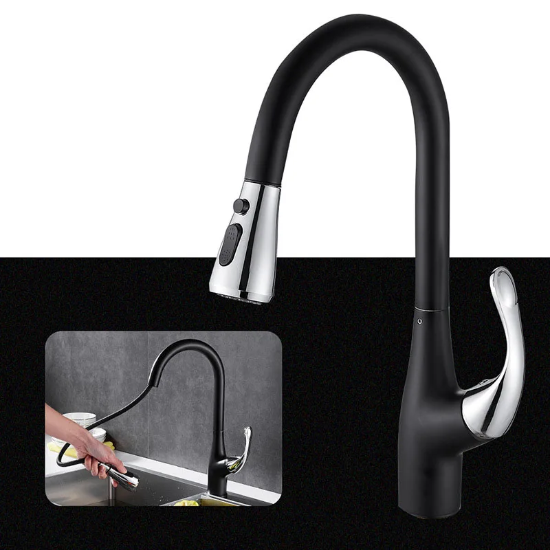 Кухонный кран из матового никеля одно отверстие вытащить носик кран и смеситель для кухонной раковины поток разбрызгивающая головка хром ч...
Кухонный кран из матового никеля одно отверстие вытащить носик кран и смеситель для кухонной раковины поток разбрызгивающая головка хром ч...