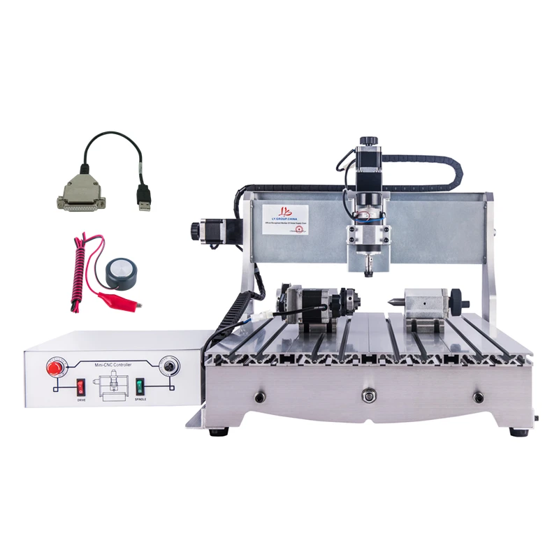 USB and LPT 2 In 1 CNC Router 6040 500W Wood Engraving PCB Milling Cutting Machine Z Axis Height 80mm 150mm Tool Auto-checking
USB and LPT 2 In 1 CNC Router 6040 500W Wood Engraving PCB Milling Cutting Machine Z Axis Height 80mm 150mm Tool Auto-checking