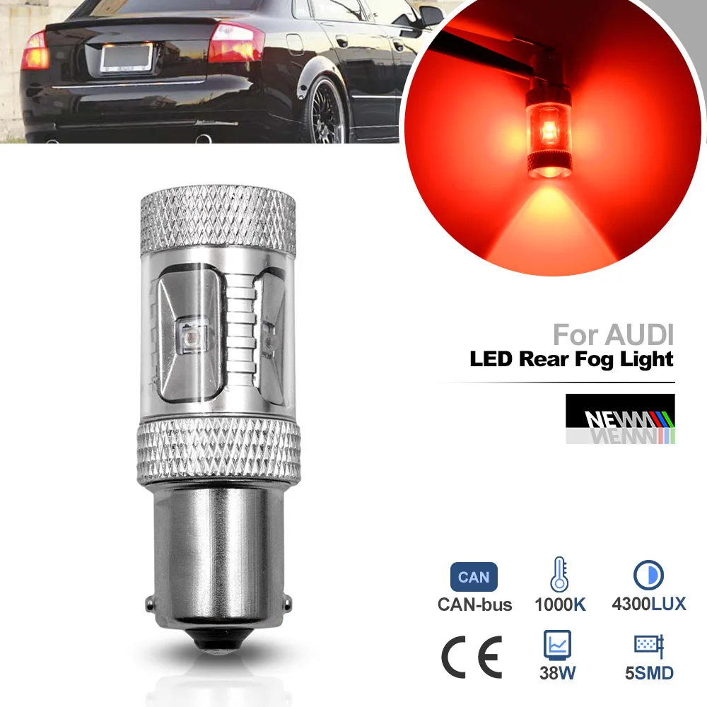 For Audi A1 A3 A4 B5 B6 B7 B8 A6 C5 C6 C7 A8 BA15S 1156 P21W 1Pc Red LED Rear Fog Light Bulbs Canbus Backup Driving Lamp
For Audi A1 A3 A4 B5 B6 B7 B8 A6 C5 C6 C7 A8 BA15S 1156 P21W 1Pc Red LED Rear Fog Light Bulbs Canbus Backup Driving Lamp