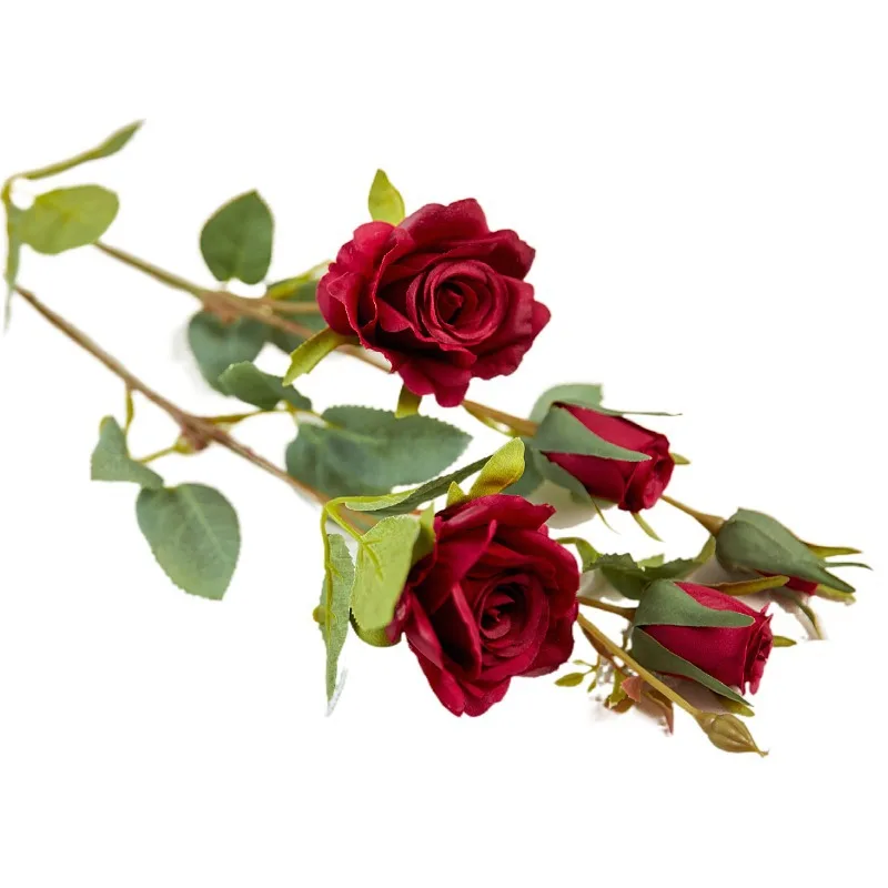 YO CHO искусственные шелковые розы 5 штук
YO CHO искусственные шелковые розы 5 штук