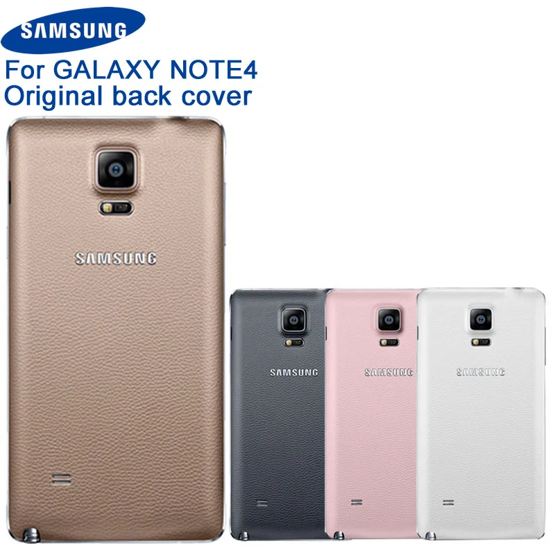 Оригинальный чехол для Samsung Galaxy NOTE4 N9100 N9108V SM N910U N910F N910G N910C N910 задняя