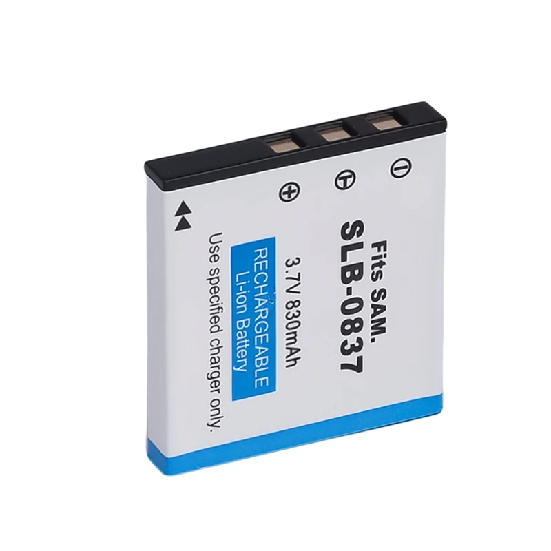 Горячая батарея для Samsung SLB 0837 Digimax L730 I8 ST10 PL10|Перезаряжаемые батареи| |