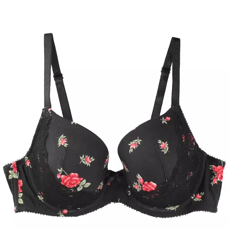 Plus Size Sexy Lace Floral Printed Flowers Big Bra Bralette Soft Comfortable Women Push Up Large Breast 40 42 44 C D E Underwear
Plus Size Sexy Lace Floral Printed Flowers Big Bra Bralette Soft Comfortable Women Push Up Large Breast 40 42 44 C D E Underwear