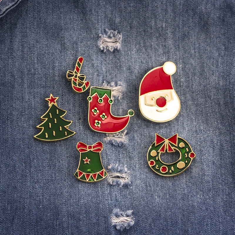 Stylish Decorative Brooch Trendy 6 Styles To Choose Clothes Badges Colorful Small Fresh Merry Christmas Brooch Wholesale
Stylish Decorative Brooch Trendy 6 Styles To Choose Clothes Badges Colorful Small Fresh Merry Christmas Brooch Wholesale
